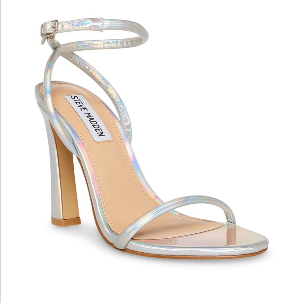 Steve Madden Women's Iridescent Strappy Heels